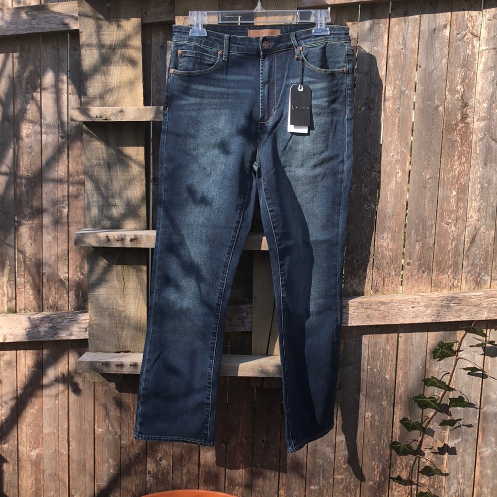 Leith high-rise crop flare jeans - Picture 4 of 8